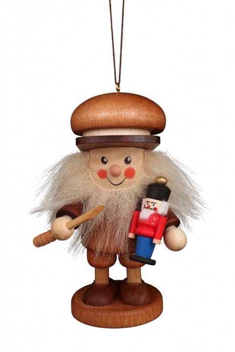 Large gnome Christmas tree decoration - Toy Maker